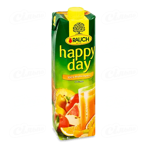 Сік Happy Day «Мультивітамін», 1л