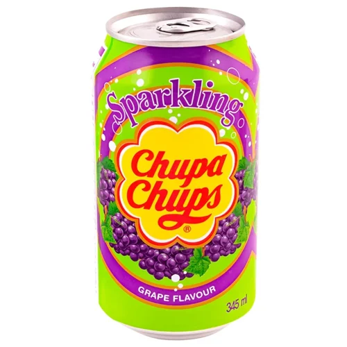Напій газований Chupa Chups Виноград, 0.345л