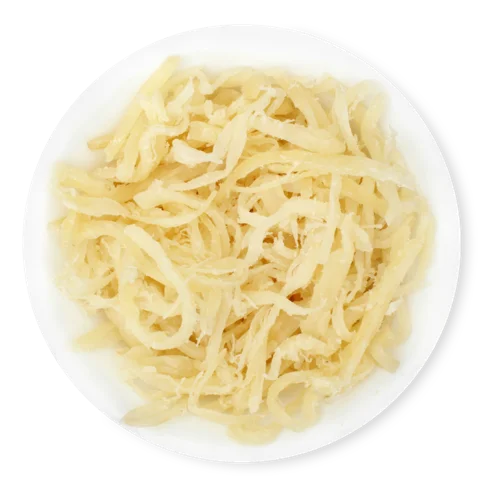 Стружка Кальмара Сушеного Солоного Вищого Ґатунку, 1кг