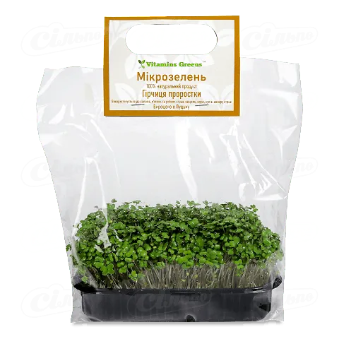 Мікрозелень Greenny гірчиця, 50г