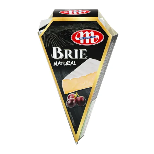 Сир 58% м'який з пліснявою Brie Mlekovita к/у 125г