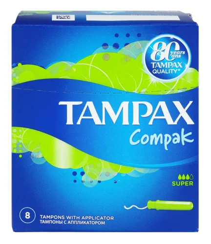 Тампони Compak Tampax В/ґ 8шт