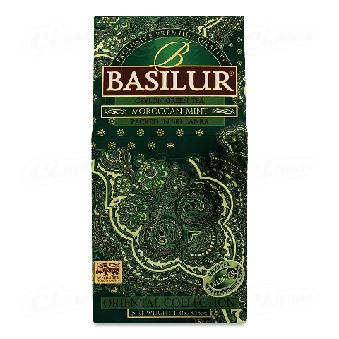Чай зелений Basilur «Марокканська м'ята», 100г