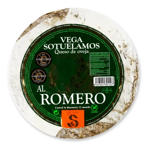 Сир Овечий З Розмарином Al Romero Vega Sotuelamos, 55% в/г, кг