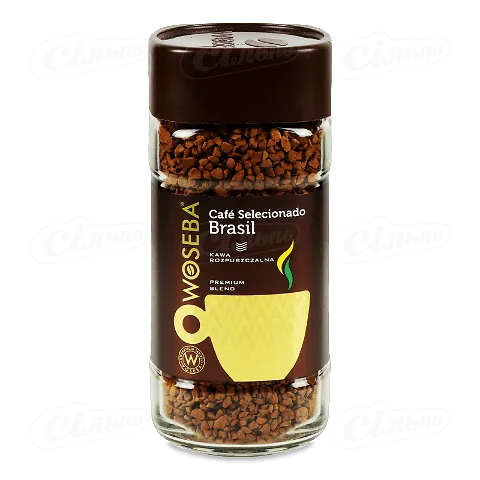 Кава розчинна Woseba Brasil сублімована, 100г