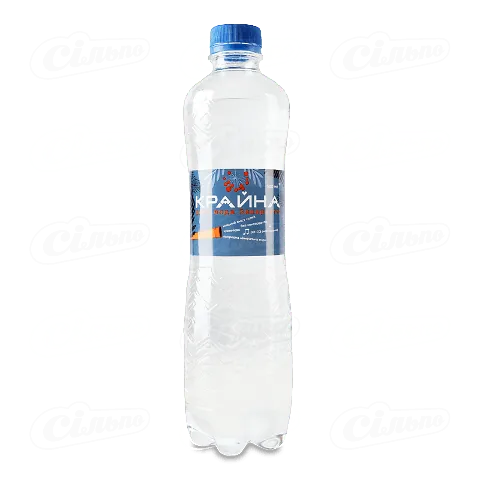 Вода мінеральна Крайна лікувально-столова сильногазована, 500мл