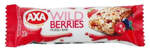 Батончик зерновий «Лісові ягоди» AXA 23г