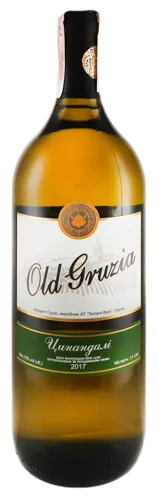 Вино 1.5л 12% біле сухе Цинандалі Old Gruzia пл