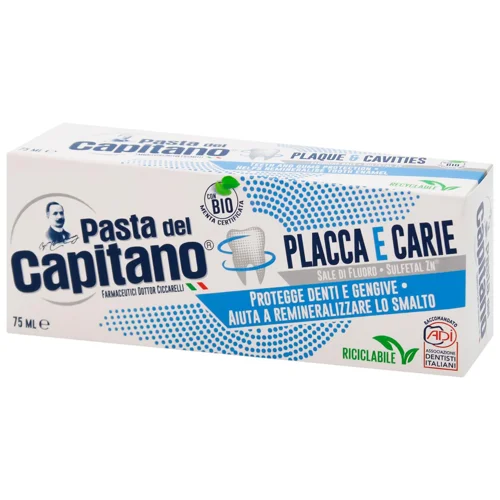 Зубна паста Pasta del Capitano проти карієсу 75мл