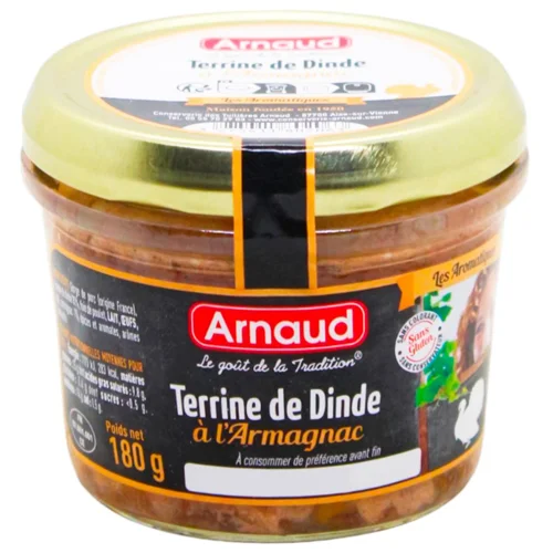 Террин Arnaud з індички з арманьяком 180г