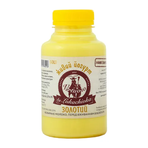 Йогурт Золотий Virtuoso by Lukachivka 290г