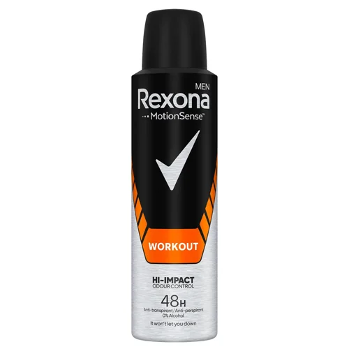 Антиперспірант аерозольний Rexona Men Workout 150мл