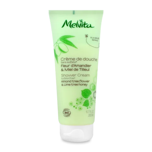 Гель для Душу Almond Tree Flower & Lime Tree Honey Melvita, 200мл