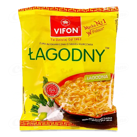 Суп Vifon з локшиною зі смаком курки швидкого приготування, 70г