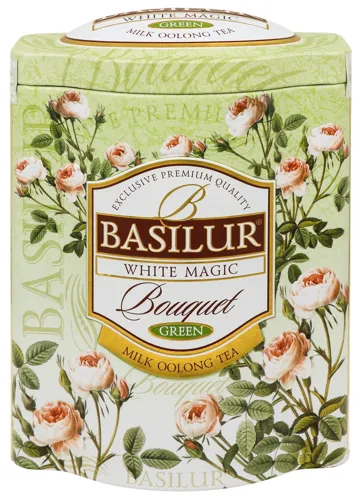 Чай зелений Біле чарівництво Букет Basilur 100г