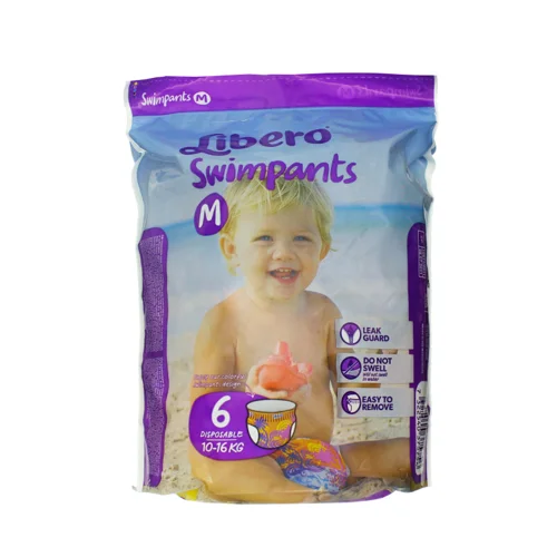 Дитячі Підгузки Swimpants Libero, 10-16 кг, 6 шт, в/ґ
