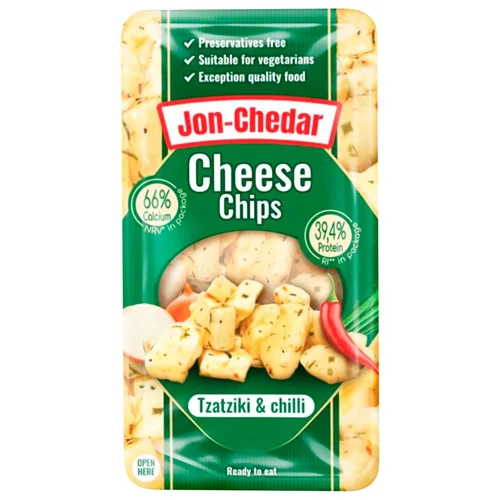 Сир Jon-Cheder зі спеціями 50% 80г