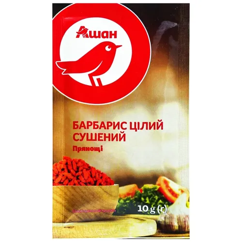 Барбарис Ашан цілий сушений 10г