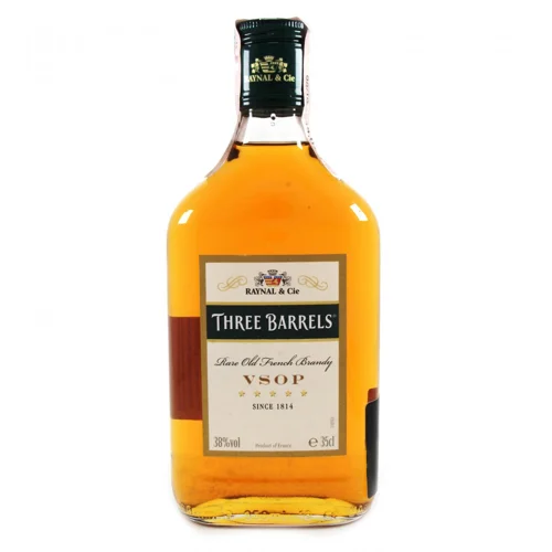 Бренді Three Barrels VSOP,0,35л