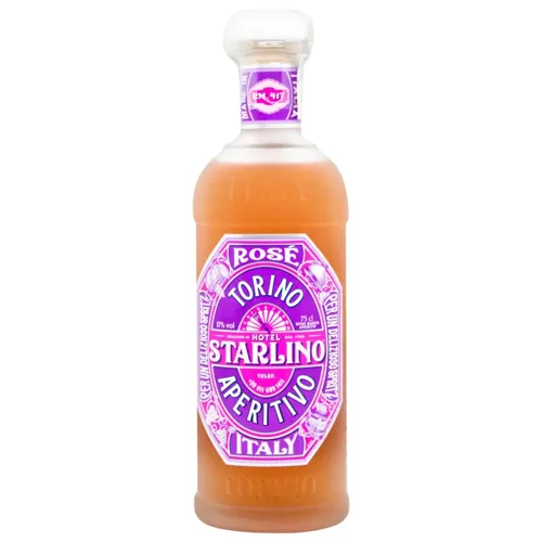 Вермут Hotel Starlino Rose Torino Aperitivo 17% 0,75л