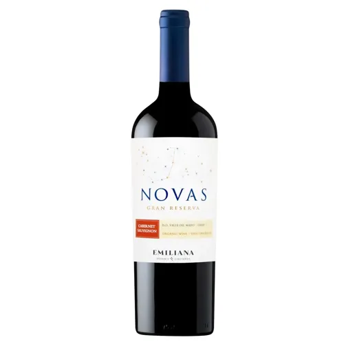 Вино Emiliana Novas Cabernet Sauvignon червоне сухе 13,5% 0,75л