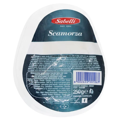Сир Sabelli Скаморца білий 24% 250г