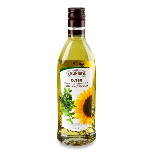 Олія Соняшникова Рафінована Thyme Lagrima Del Sol, п/пл 225г