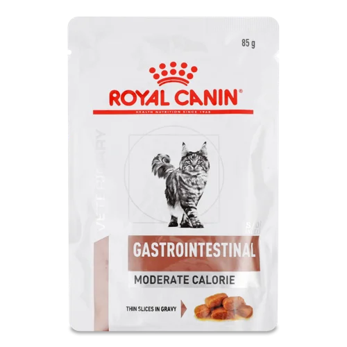 Вологий Повнораціонний Корм Для Дорослих Котів Royal Canin d/п, З/б, 85г