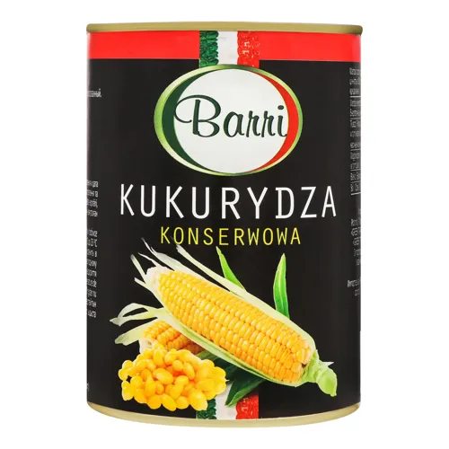 Кукурудза консервована Barri з/б 400г