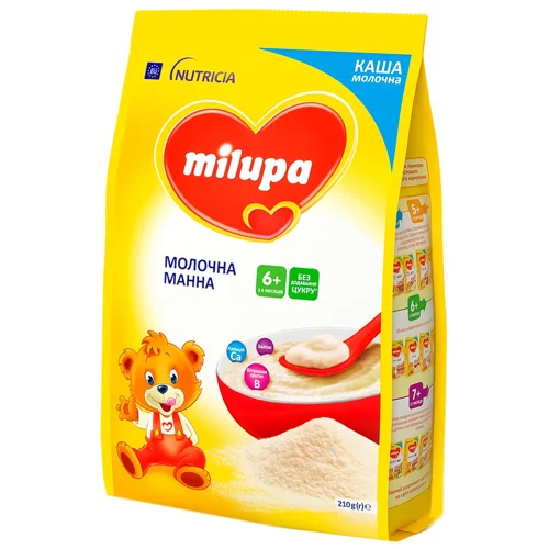 Каша Milupa манна 210г