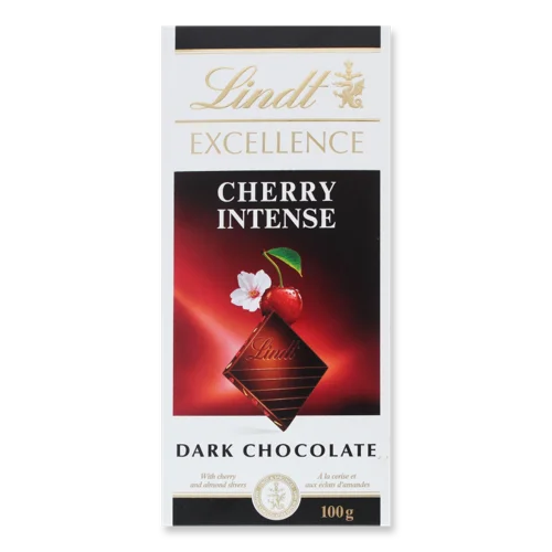 Шоколад Чорний Cherry Intense Excellence, в/ґ, к/у 100г
