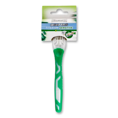 Станок Для Гоління Одноразовий Titanium Sensitive Quattro Wilkinson Sword, 1шт