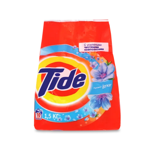 Пральний Порошок з Посиленими Миючими Компонентами, Аромат Lenor Tide, 1.5кг