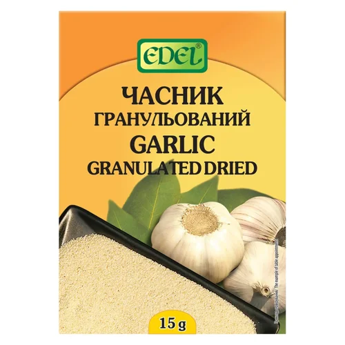 Часник гранульований Edel сушений 15г
