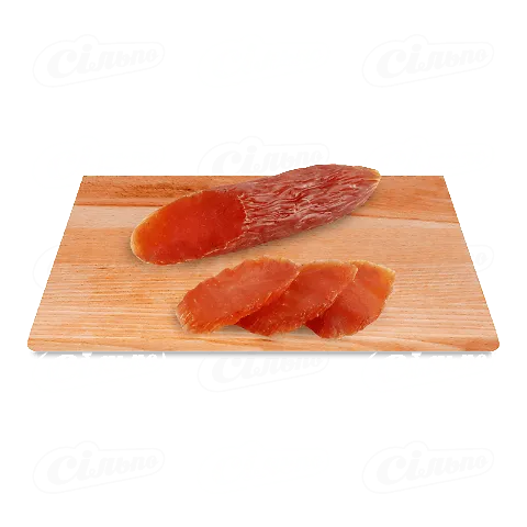 Ковбаса «Лавка Традицій» «Смачні Справи» «Бурштинова» сиров'ялена, кг