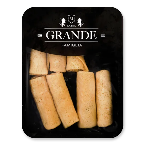 Млинці Заморожені З Шоколадом Та Бананом La Mia Grande Famiglia, Лоток 400г