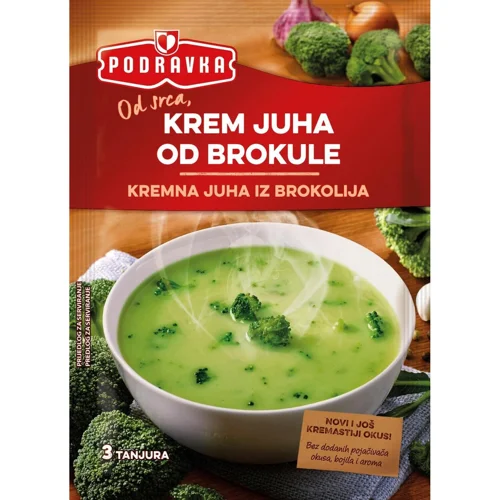 Крем-суп Podravka з броколі 57г