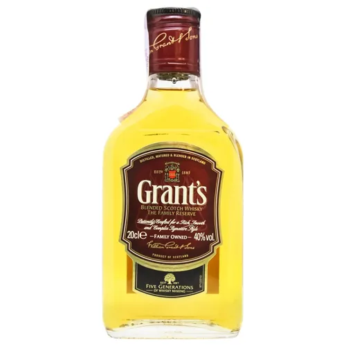 Віскі Grant's 40% 3 зірки 200мл