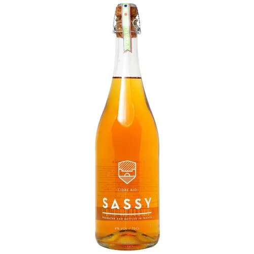 Сидр Sassy Angelique напівсолодкий 4%, 0,75л