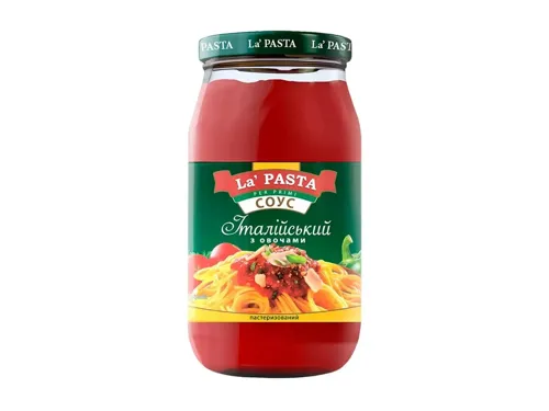 Соус La Pasta Per Primi Італійський з овочами до макаронів 460г