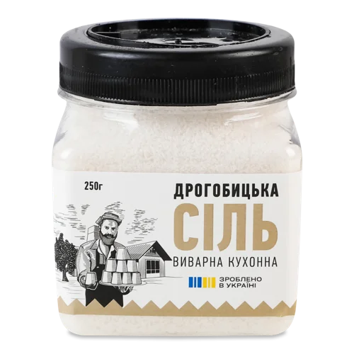 Сіль Кухонна Виварна Дрогобицька, п/б 250г