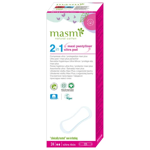 Прокладки щоденні Masmi Ultra Thin 2в1 24шт