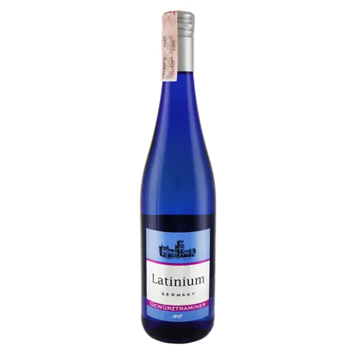 Вино Latinium Gewurztraminer біле напівсолодке 10% 0,75л