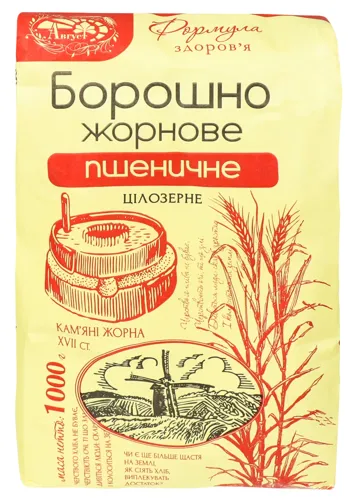Борошно пшеничне жорнове Август м/у 1кг