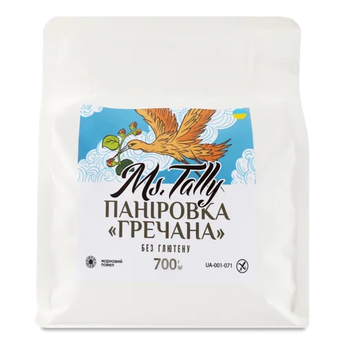 Паніровка Гречана Вищого Ґатунку Ms.Tally, 700г