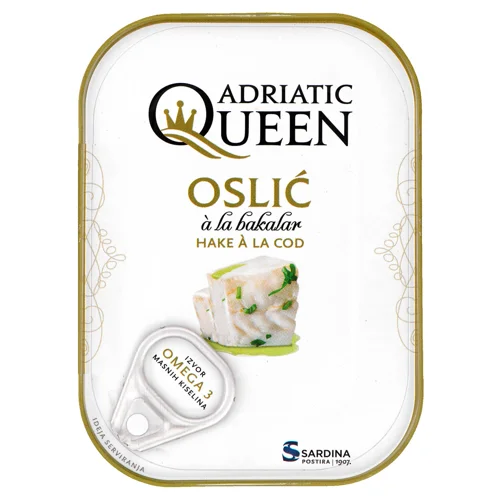 Хек Adriatic Queen в рослинній олії,105г