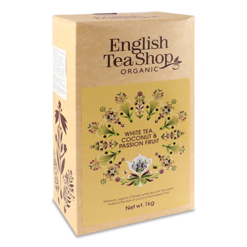 Чай Білий English Tea Shop, Кокос-Маракуйя, в/ґ, 20г
