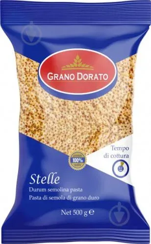 Вироби макаронні Grano dorato зірочки В*, 500г