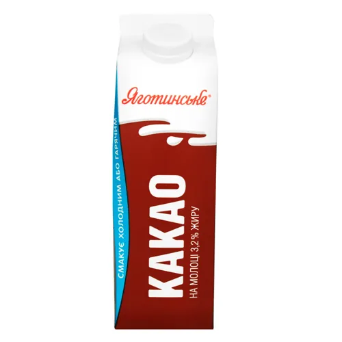 Напій 3,2% Какао на молоці т/п Яготинське 900г