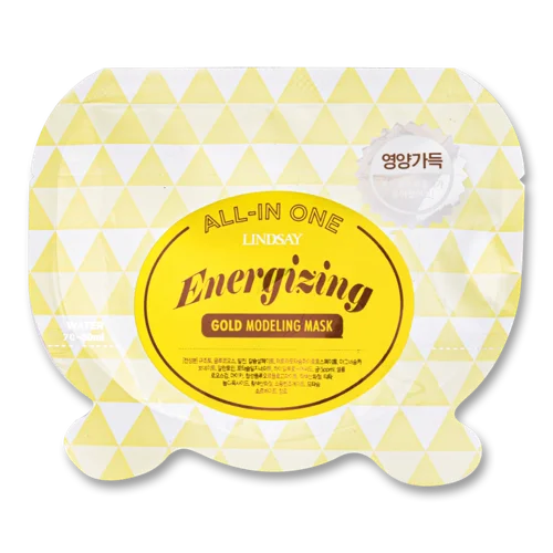 Маска Обличчя Моделююча Energizing Gold All-in-One Lindsay, 26 г